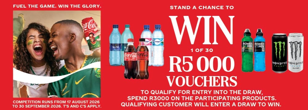 Stand a Chance to Win 1 of 30 R5000 Vouchers