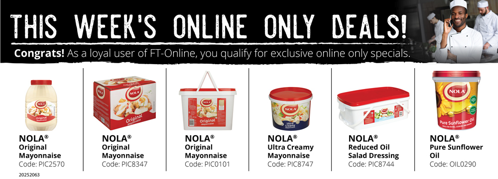 Save yourself time and money! Login and place your order online.