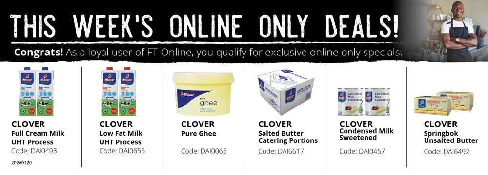 Save yourself time and money! Login and place your order online.