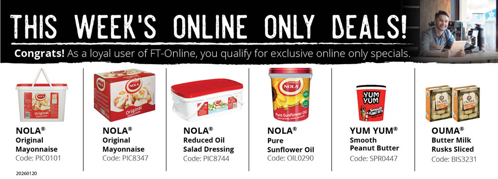 Save yourself time and money! Login and place your order online.