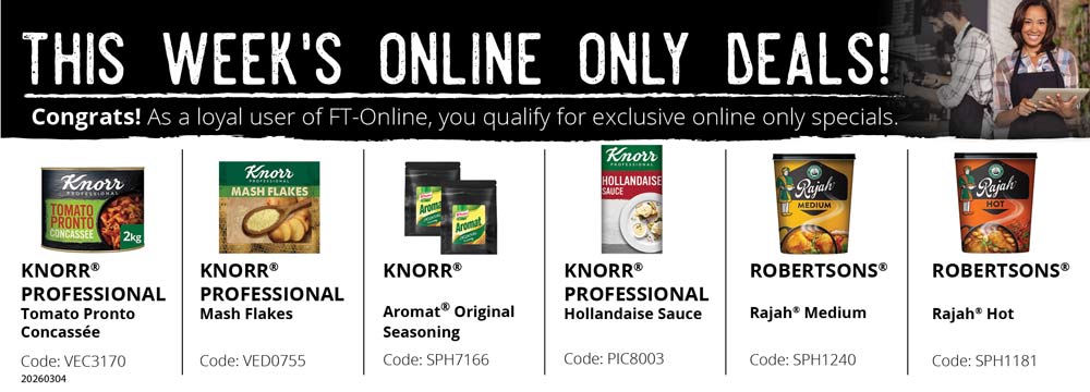 Save yourself time and money! Login and place your order online.