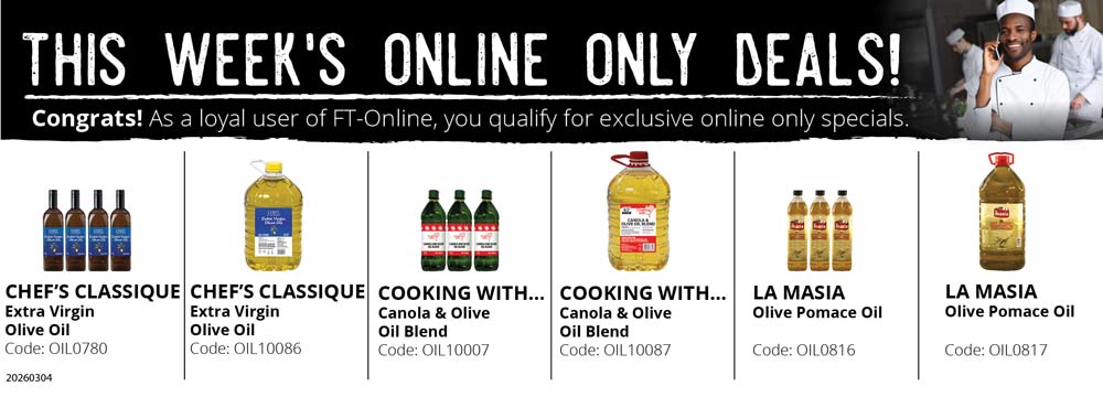 Save yourself time and money! Login and place your order online.