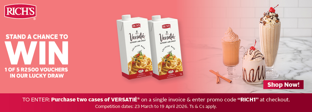 Stand a chance to win 1 of 5 R2500 vouchers in our lucky draw